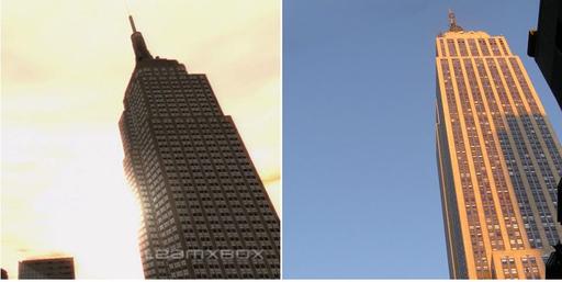 Grand Theft Auto IV - Liberty City против New York City